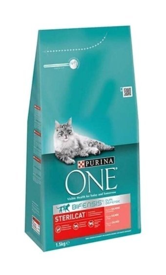 Purina Somonlu Kısırlaştırılmış Yetişkin Kuru Kedi Maması 2x1.5 kg