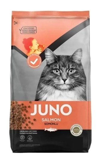 Juno Balıklı Kısırlaştırılmış Yetişkin Kuru Kedi Maması 2 kg