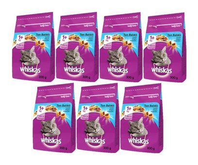 Whiskas Sebzeli Ton Balıklı Tahıllı Yetişkin Kuru Kedi Maması 7x300 gr