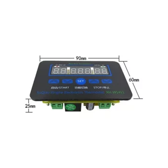 Wmtec XH-W1411 120 Derece 0.3 Derece Hassasiyet Kablosuz Dijital Termostat