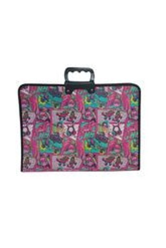 Stilo Funny Desenli Fermuarlı Plastik Resim Çantası 11x37x54 cm
