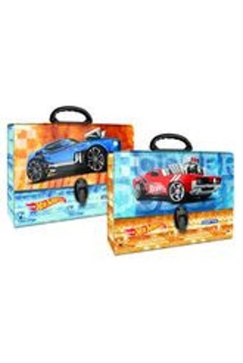 Tektonics Hot Wheels Desenli Plastik Resim Çantası 7x25x35 cm