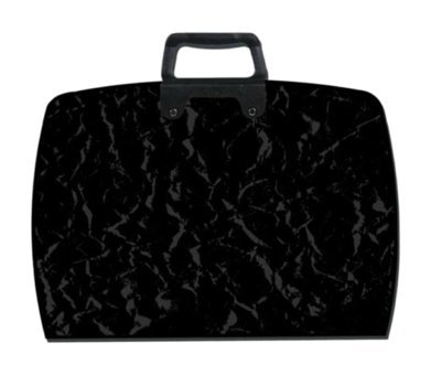 Abka 001 Fermuarlı Siyah Plastik Resim Çantası 55x75 cm