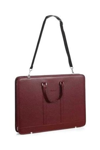Bback Fermuarlı Bordo Plastik Resim Çantası 40x55 cm