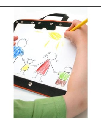 Melistansu Fermuarlı Turuncu Plastik Resim Çantası 4x27x35 cm