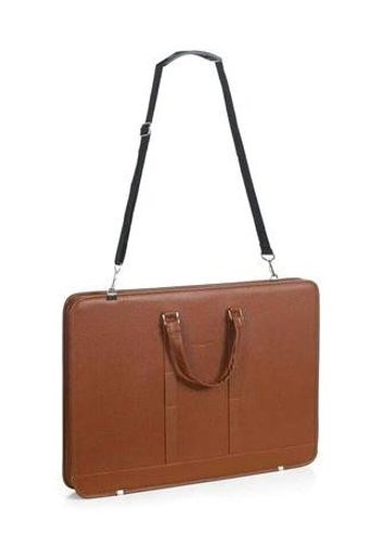 Bback Fermuarlı Taba Plastik Resim Çantası 40x55 cm