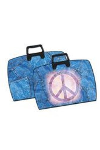 Trend Kitabevi Gençlik Fermuarlı Mavi Plastik Resim Çantası 38x55 cm