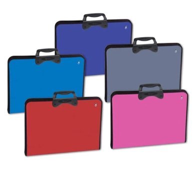 Proart Teknik Fermuarlı Siyah Kumaş Resim Çantası 37x54 cm