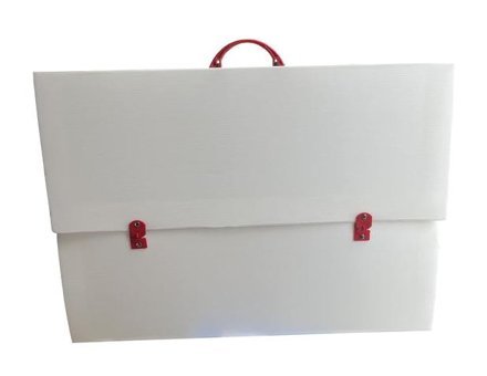 Dirilim Plastik Kırmızı Resim Çantası 50x70 cm