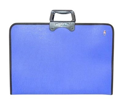 Ceo Art Fermuarlı Mavi Plastik Resim Çantası 37x54 cm