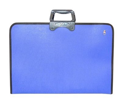 Ceo Art Fermuarlı Mavi Plastik Resim Çantası 37x54 cm