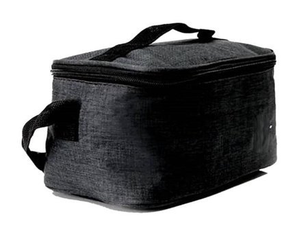 Tahtakale Hobi Fermuarlı Siyah Plastik Resim Çantası 12x13x24 cm