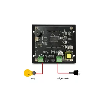 Zfx ZFX-W1412A 110 Derece 0.1 Derece Hassasiyet Kablolu Dijital Termostat