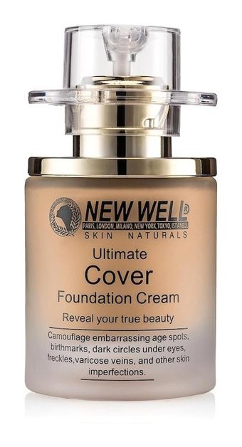 New Well Ultimate Cover No:04 Krem Şişe Fondöten 30 ml