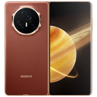 Honor Magic V3 512 GB Hafıza 16 GB Ram 6.43 inç 50 MP Katlanabilir Çift Hatlı OLED Ekran Android Akıllı Cep Telefonu Kırmızı