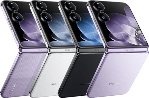 Xiaomi Mix Flip 512 GB Hafıza 12 GB Ram 6.86 inç 50 MP Katlanabilir Çift Hatlı AMOLED Ekran Android Akıllı Cep Telefonu Beyaz