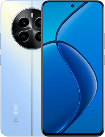 Realme 13 4G 128 GB Hafıza 8 GB Ram 6.67 inç 50 MP Çift Hatlı AMOLED Ekran Android Akıllı Cep Telefonu Mavi