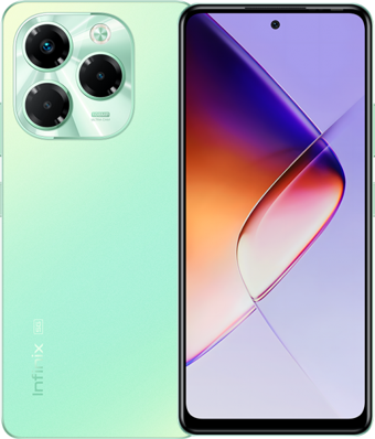 Infinix Note 40X 5G 256 GB Hafıza 12 GB Ram 6.78 inç 108 MP Çift Hatlı IPS LCD Ekran Android Akıllı Cep Telefonu Yeşil