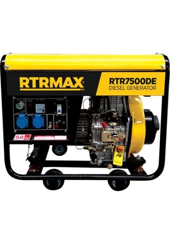 Rtrmax RTR7500DE 6.5 kVa Marşlı Dizel Jeneratör