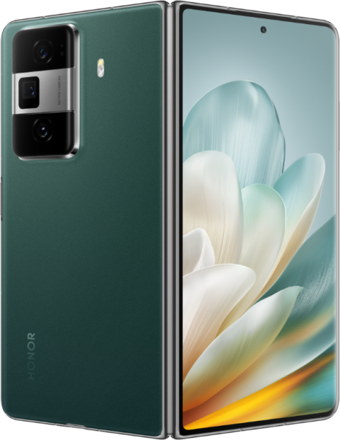 Honor Magic Vs3 256 GB Hafıza 12 GB Ram 6.43 inç 50 MP Katlanabilir Çift Hatlı OLED Ekran Android Akıllı Cep Telefonu Yeşil