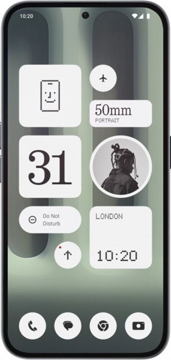 Nothing Phone (2A) Plus 256 GB Hafıza 12 GB Ram 6.7 inç 50 MP Çift Hatlı AMOLED Ekran Android Akıllı Cep Telefonu Gri