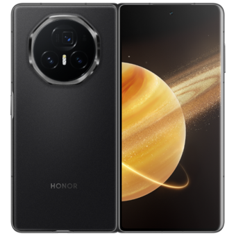 Honor Magic V3 1 TB Hafıza 16 GB Ram 6.43 inç 50 MP Katlanabilir Çift Hatlı OLED Ekran Android Akıllı Cep Telefonu Siyah
