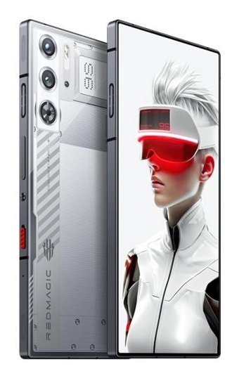 Zte Nubia Red Magic 9S Pro 512 GB Hafıza 16 GB Ram 6.8 inç 50 MP Çift Hatlı AMOLED Ekran Android Akıllı Cep Telefonu Gümüş