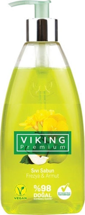 Viking Premium Frezya Nemlendiricili Parabensiz Alkolsüz Vegan 500 ml Sıvı Sabun