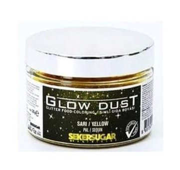 Şeker & Sugar Yenilebilir Sim Sarı Pul Gıda Boyası 20 gr