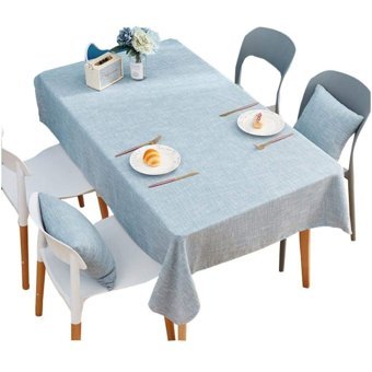 Generic İskandinav Tarzı Pamuk 130x180 cm Dikdörtgen Masa Örtüsü Mor