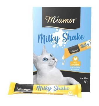 Miamor Milky Shake Tavuk Jöleli Yetişkin Yaş Kedi Maması 4x20 gr