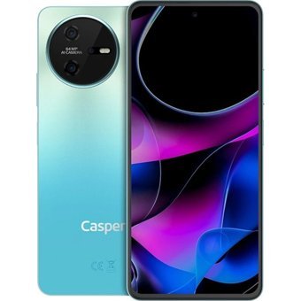 Casper Via A40 256 GB Hafıza 8 GB Ram 6.78 inç 64 MP Çift Hatlı IPS LCD Ekran Android Akıllı Cep Telefonu Via Mavisi
