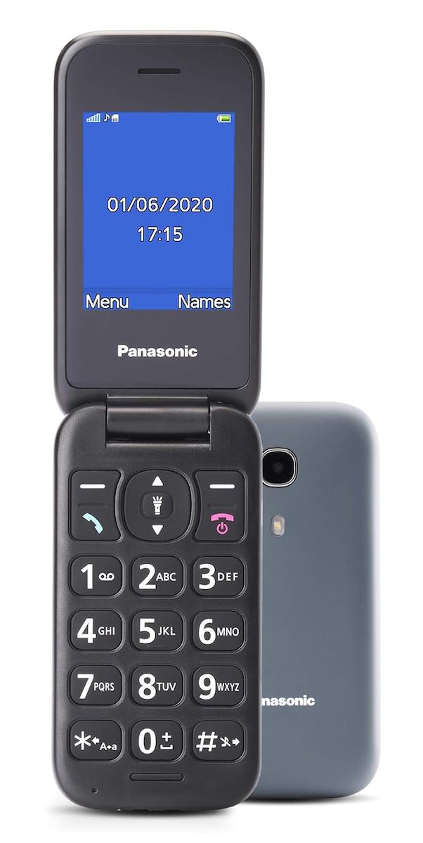 Panasonic KX-TU400 EXB 2.4 inç 0.3 MP Tuşlu Cep Telefonu Siyah