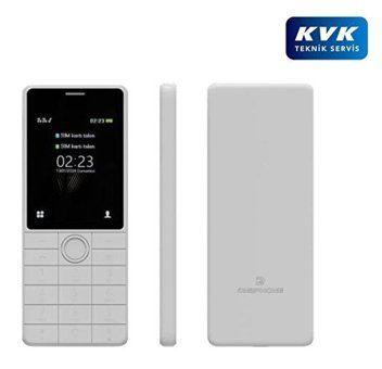Digiphone S500 2.8 inç Tuşlu Cep Telefonu Beyaz