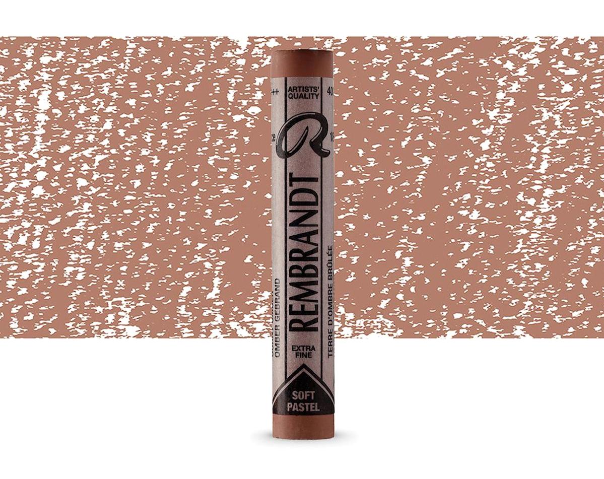 Rembrandt Soft 409-8 Burnt Umber Kalem Pastel Boya