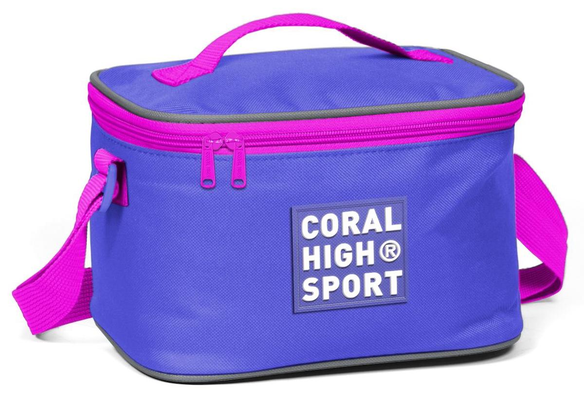Coral High 22818 Düz Termoslu Mor Beslenme Çantası
