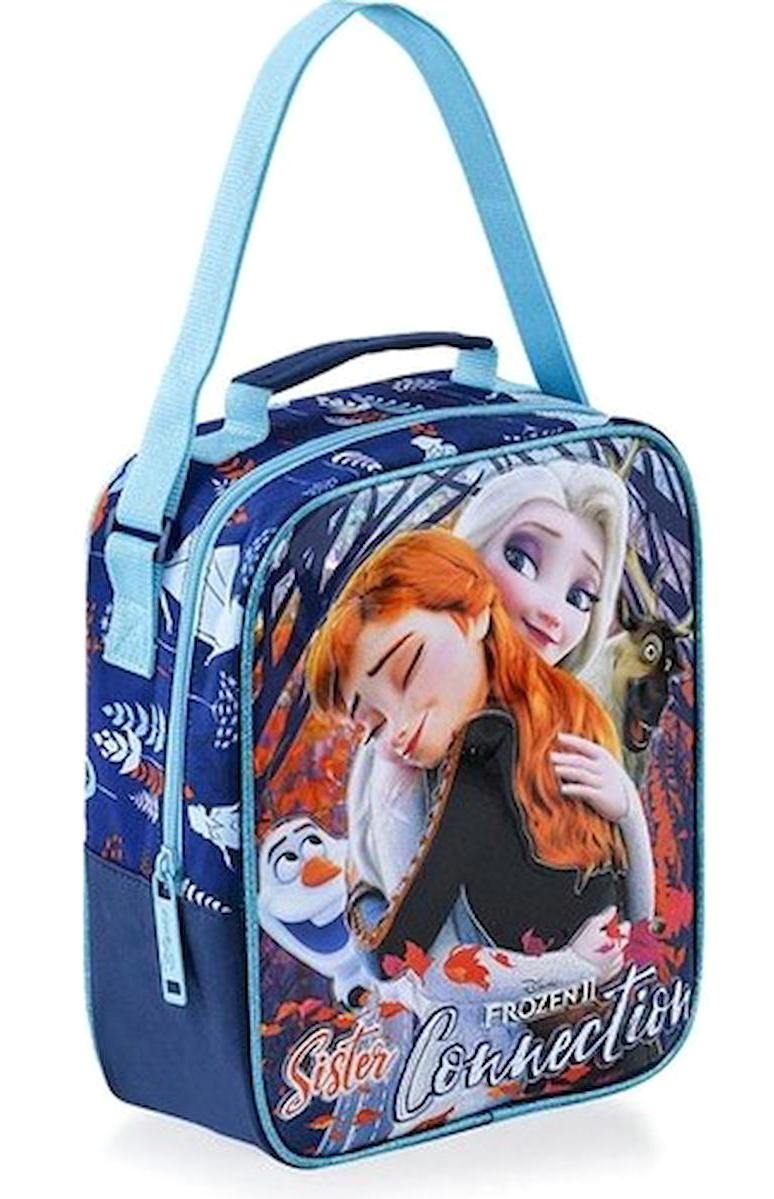 Mikro OTTO-48004 Prensesli Termoslu Elsa Mavi Beslenme Çantası