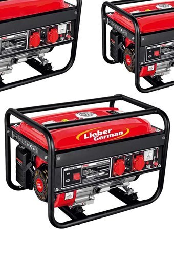 Lieber LBR 4000 4 kVa İpli Benzinli Jeneratör