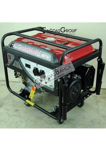 Goldmoto GM7BJ 7 kVa İpli Benzinli Jeneratör