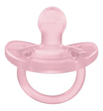 Chicco Physio Soft 0 Ay+ Ortodontik Yenidoğan Damaklı Silikon Emzik Pembe
