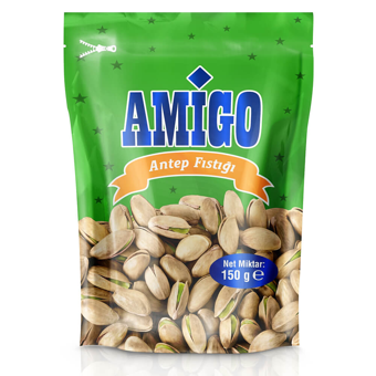 Amigo Ana Çıtlak Kabuklu Çiğ Tane Antep Fıstığı 150 gr