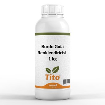 Tito Bordo Su Bazlı Jel Gıda Boyası 1 kg