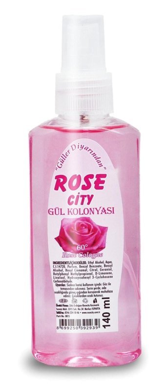 Rosecity Gül Sprey Kolonya 140 ml
