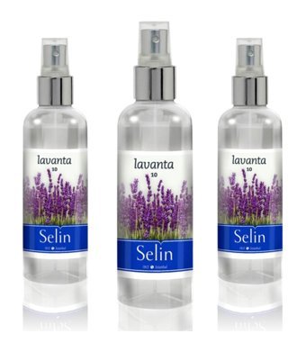 Selin Lavanta Sprey Pet Kolonya 3x100 ml