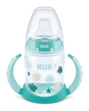 Nuk Fc Plus Akıtmaz Kulplu 12 Ay+ 150 ml Alıştırma Bardağı Turkuaz