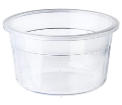 Ikea Yuvarlak Plastik Saklama Kabı 750 ml