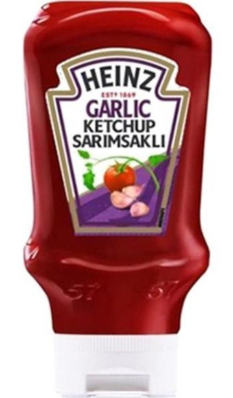 Heinz Sarımsaklı Acısız Ketçap 4x460 gr