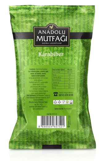 Anadolu Mutfağı Karabiber 90 gr
