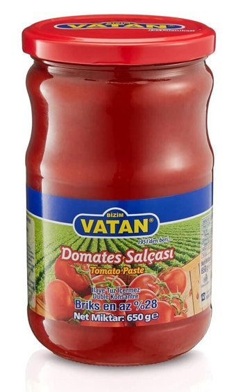Bizim Vatan Domates Salçası 650 gr