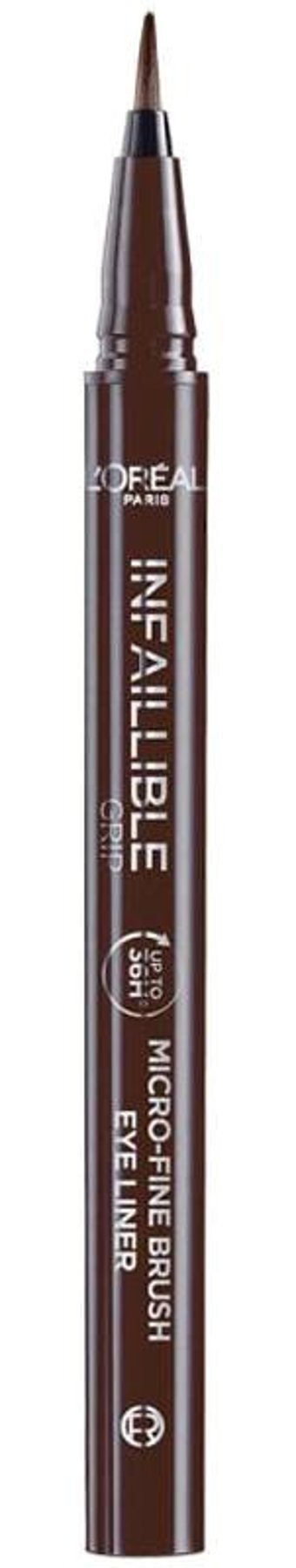 L'Oréal Paris Infaillible Grip No:02 Suya Dayanıklı Mat Pastel Kahverengi Kalem Eyeliner